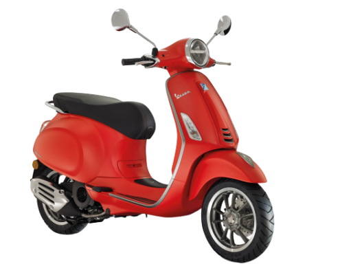Vespa Primavera Roja